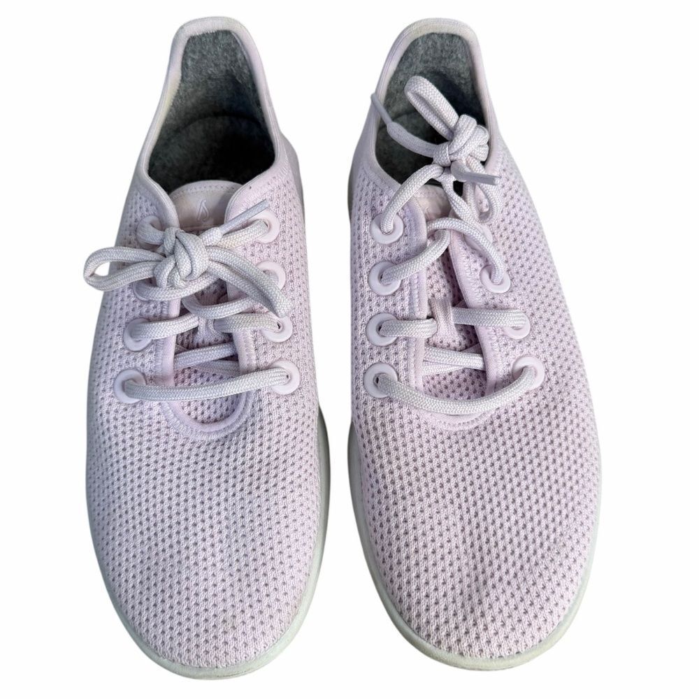 Allbirds Tree Runners Sneakers Women's 8M Lilac Lace Up Lightweight Shoes